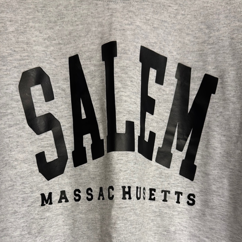 Gray Salem Massachusetts Men's Shirt